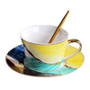 Watercolor Porcelain Tea/ Coffee Set