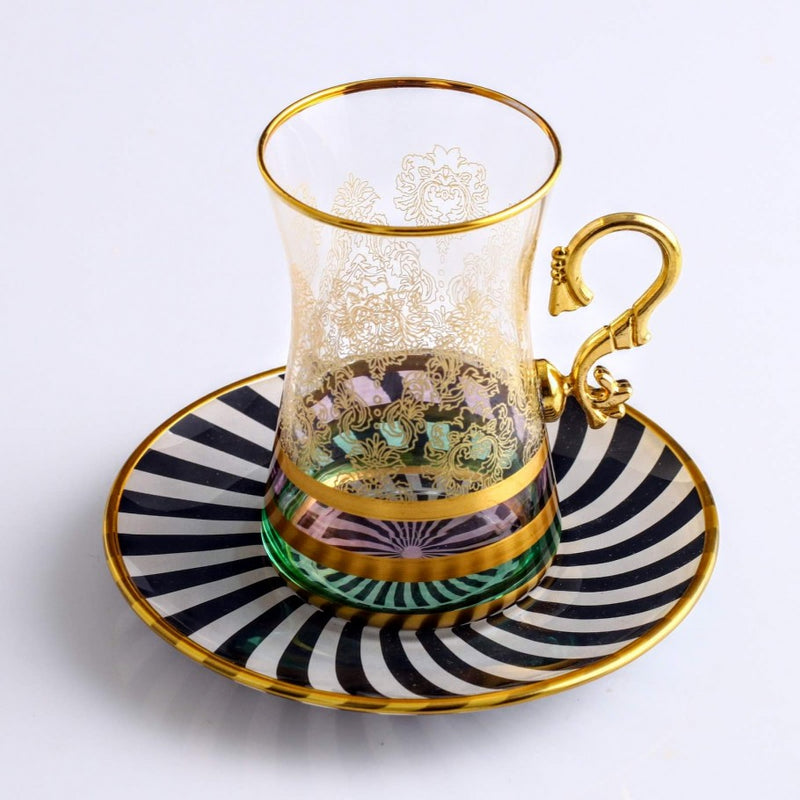 Tea Set With Handle - Tuna Gold