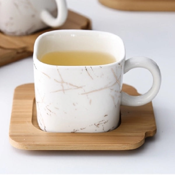 Tea/Coffee Set With Stand Rack